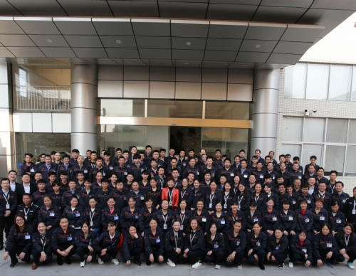 Group photo of employees