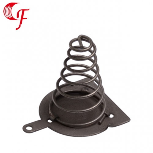 Working principle of automobile spring shock absorber