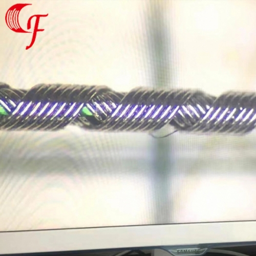 What is the structure of guide wire spring